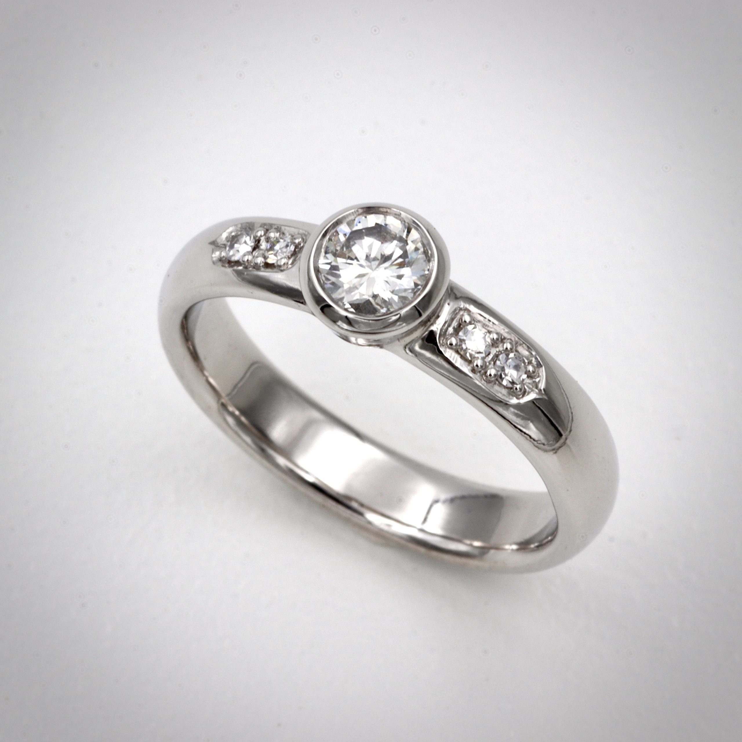 Platinum and Old Cut diamond Ring platinum ring, platinum and diamond ring, wedding ring, platinum and diamond wedding ring